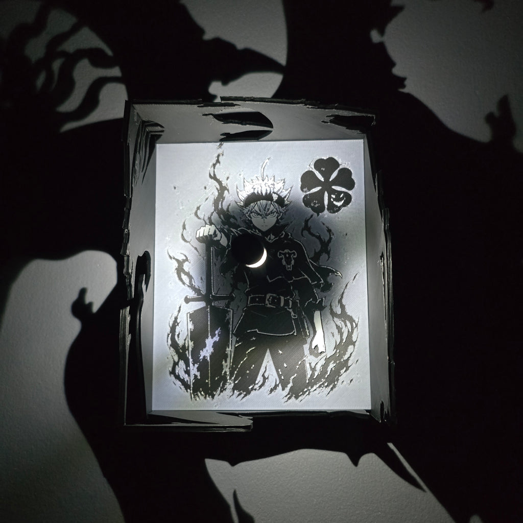 Shadow Box Asta – Black Clover ⚔️