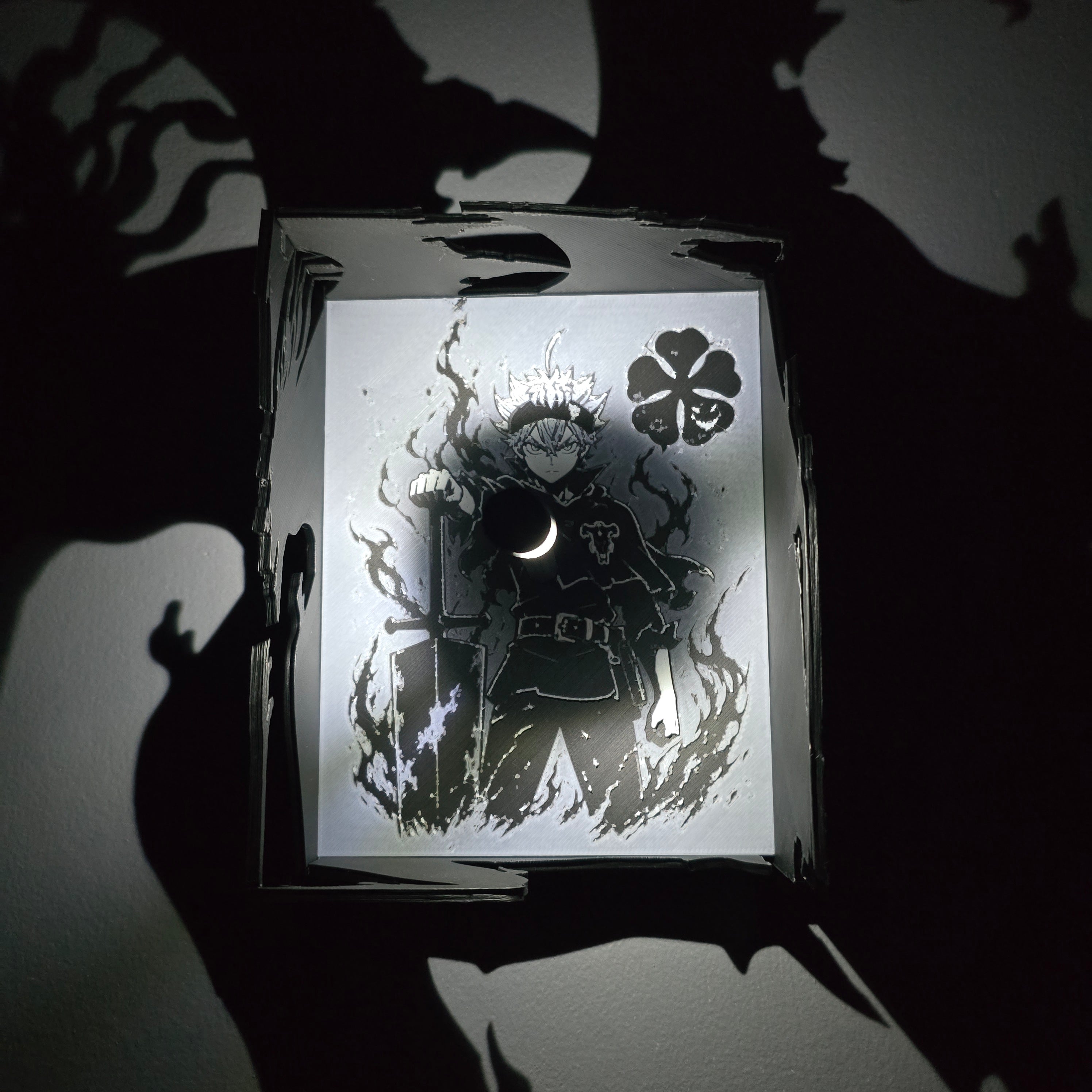 Shadow Box Asta – Black Clover ⚔️
