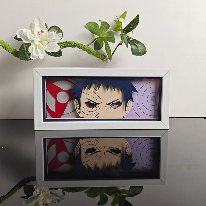Light Box LED Obito – Naruto 🌀