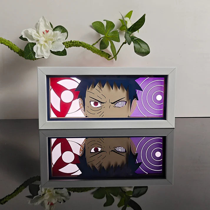 Light Box LED Obito – Naruto 🌀