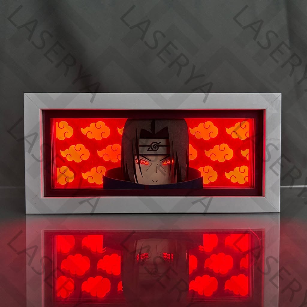 Light Box LED Itachi – Naruto 🔥