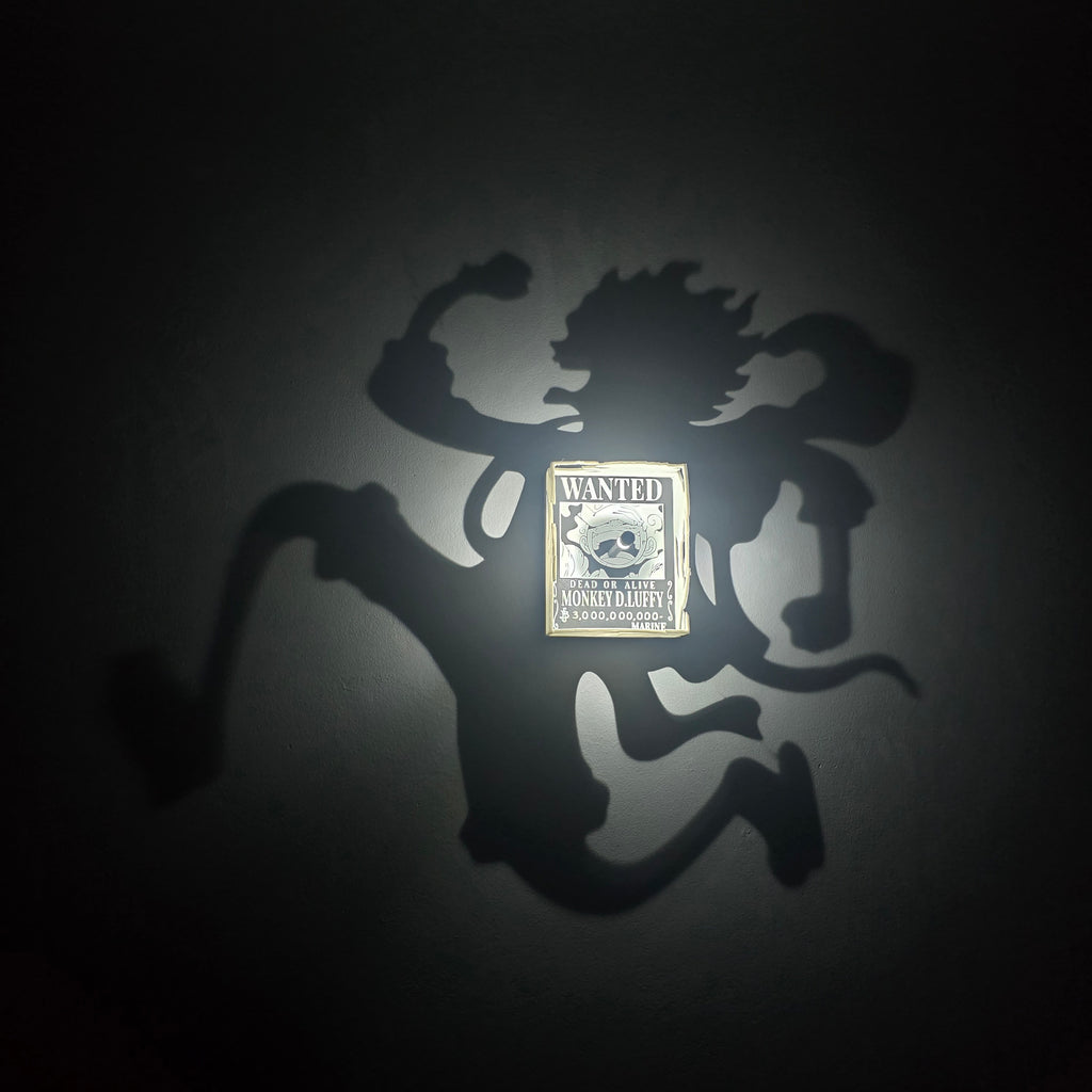Shadow Box Luffy Gear 5 – One Piece ☁️