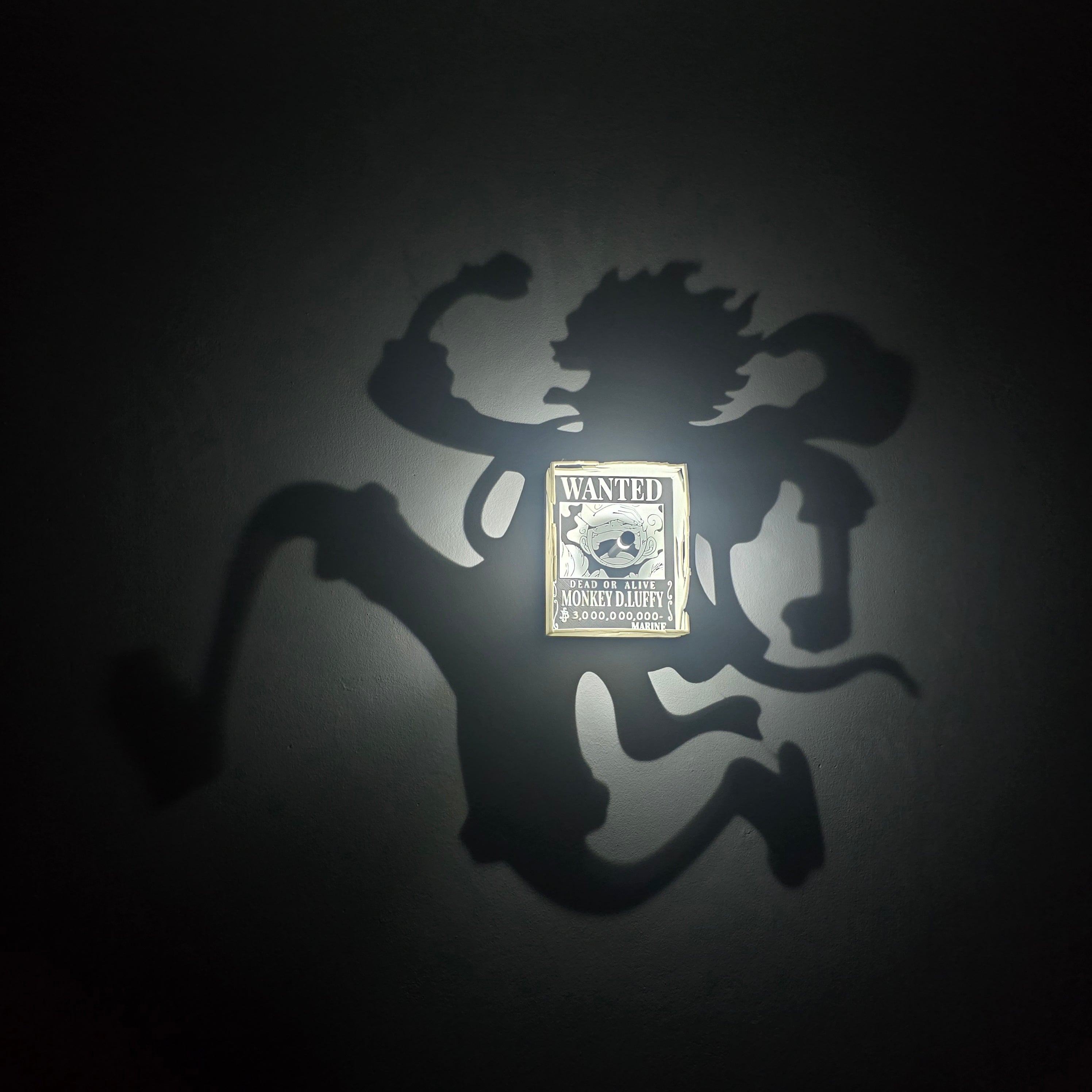 Shadow Box Luffy Gear 5 – One Piece ☁️