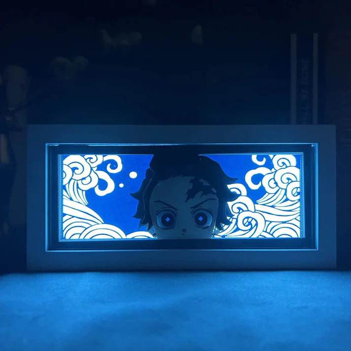 Light Box LED Tanjiro – Demon Slayer 🔥