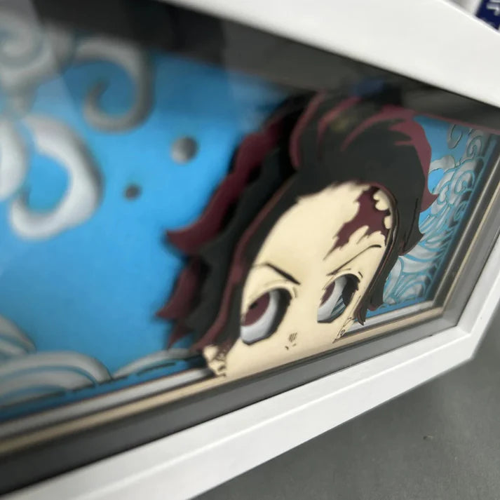 Light Box LED Tanjiro – Demon Slayer 🔥