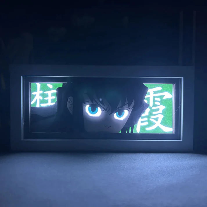 Light Box LED Tokito – Demon Slayer 🌫️
