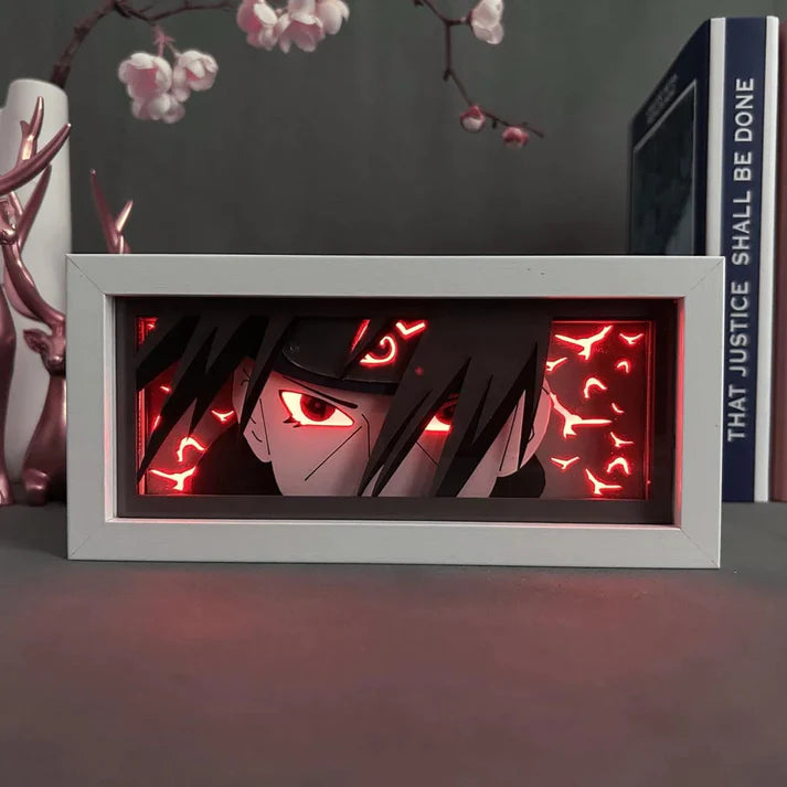 Light Box LED Young Itachi – Naruto 🌙