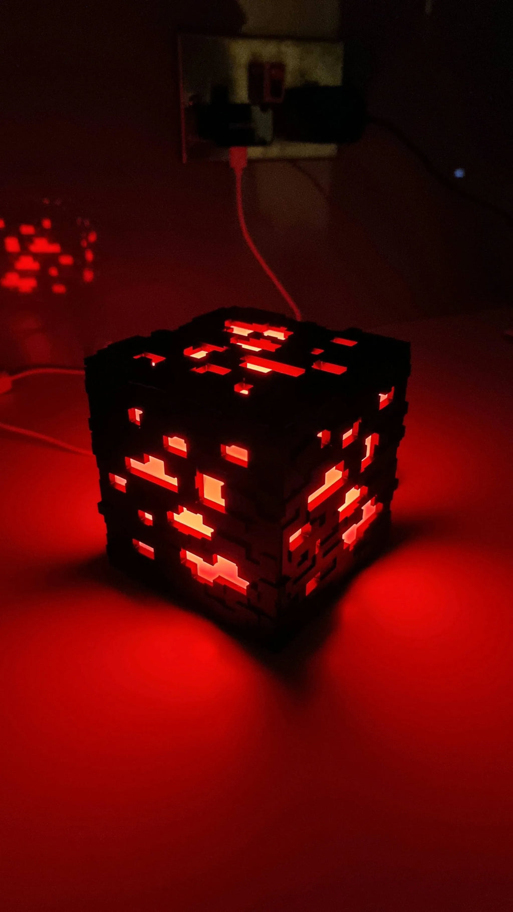 Lampe LED Minecraft 🟫