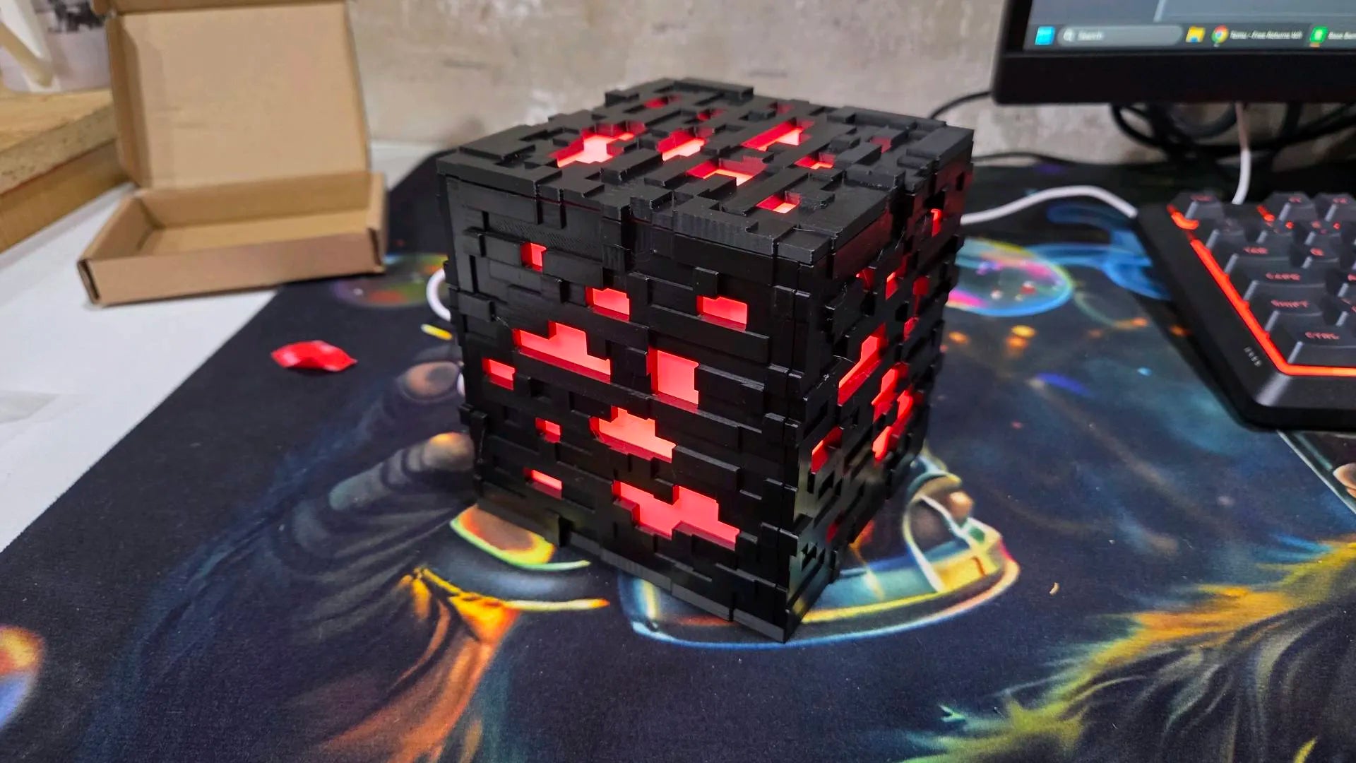 Lampe LED Minecraft 🟫