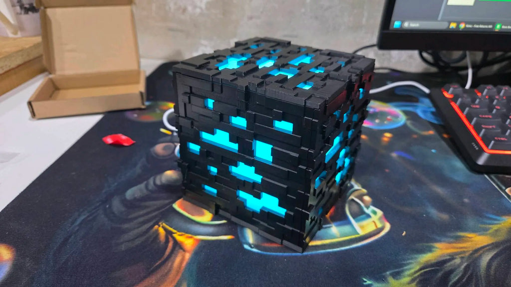 Lampe LED Minecraft 🟫