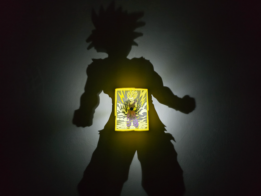 Shadow Box Gohan SSJ2 – Dragon Ball ⚡