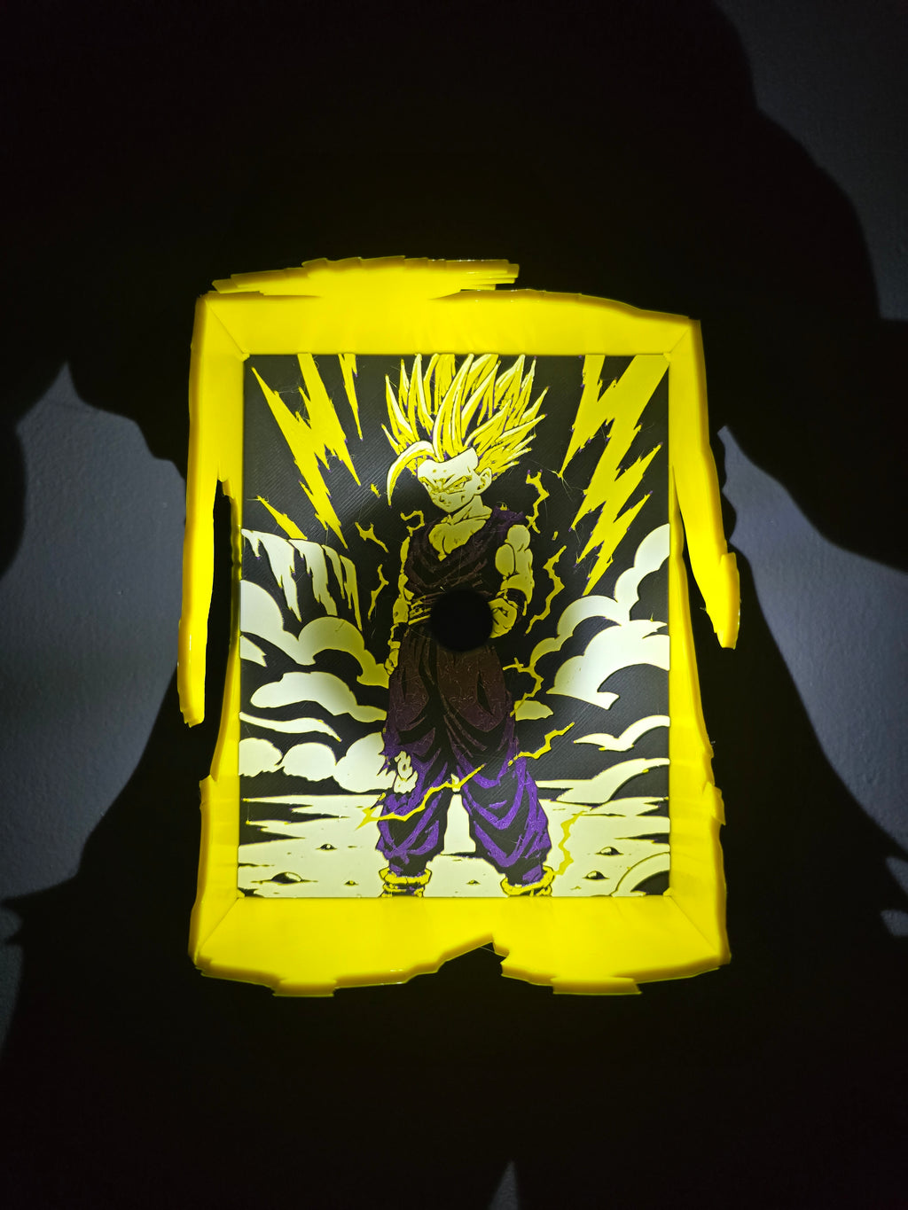Shadow Box Gohan SSJ2 – Dragon Ball ⚡