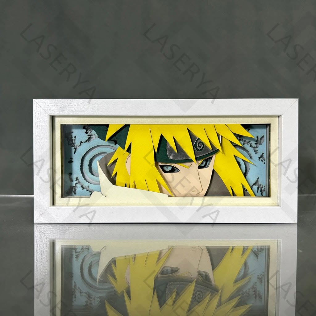 Light Box LED Minato – Naruto ⚡