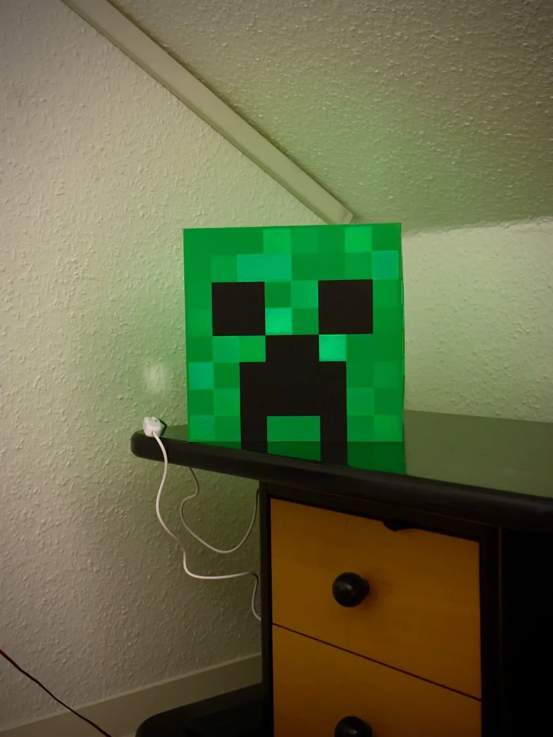 Lampe LED Creeper – Minecraft 🟩