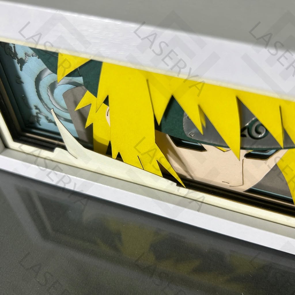 Light Box LED Minato – Naruto ⚡