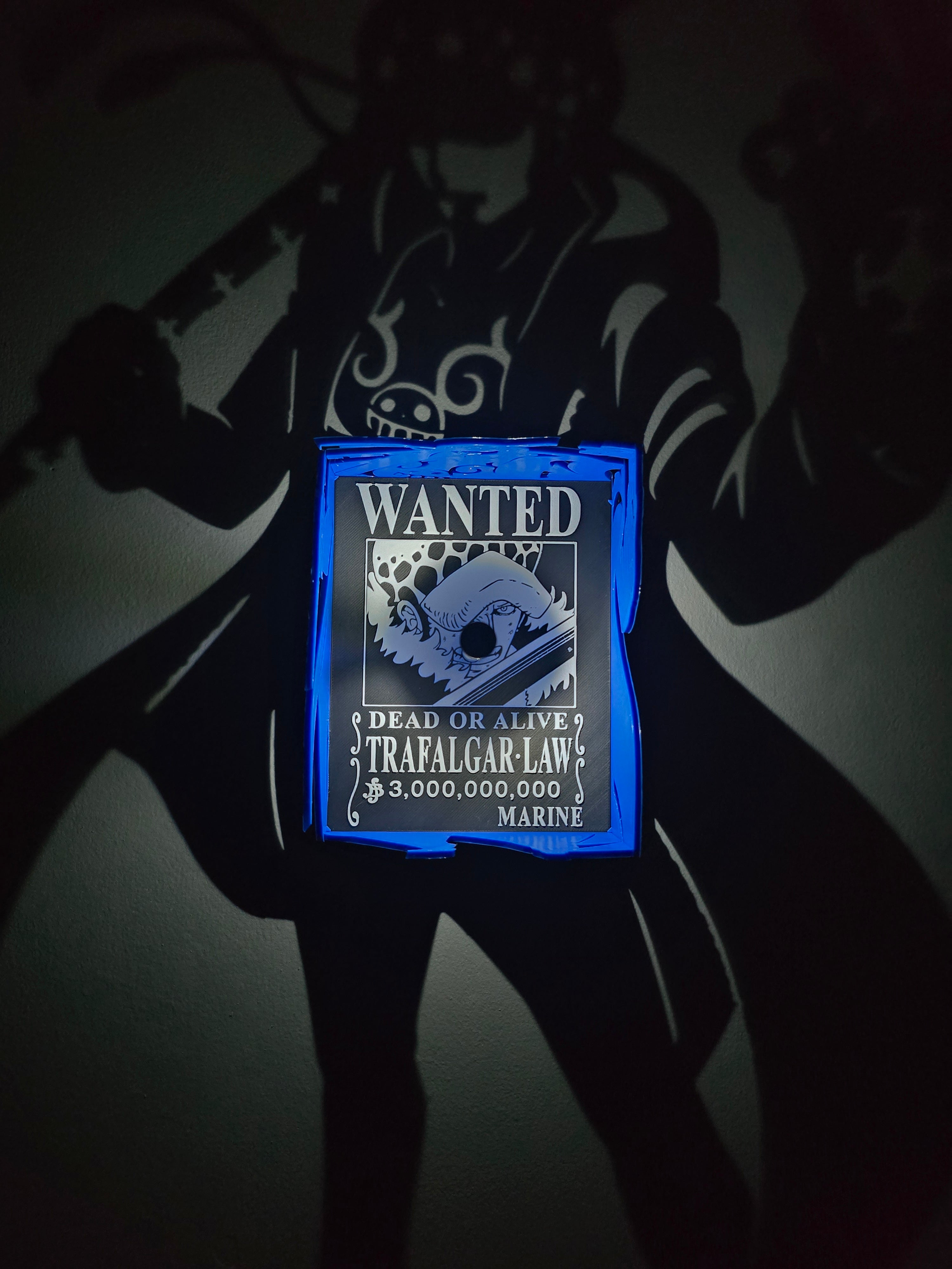 Shadow Box Trafalgar Law – One Piece ⚔️
