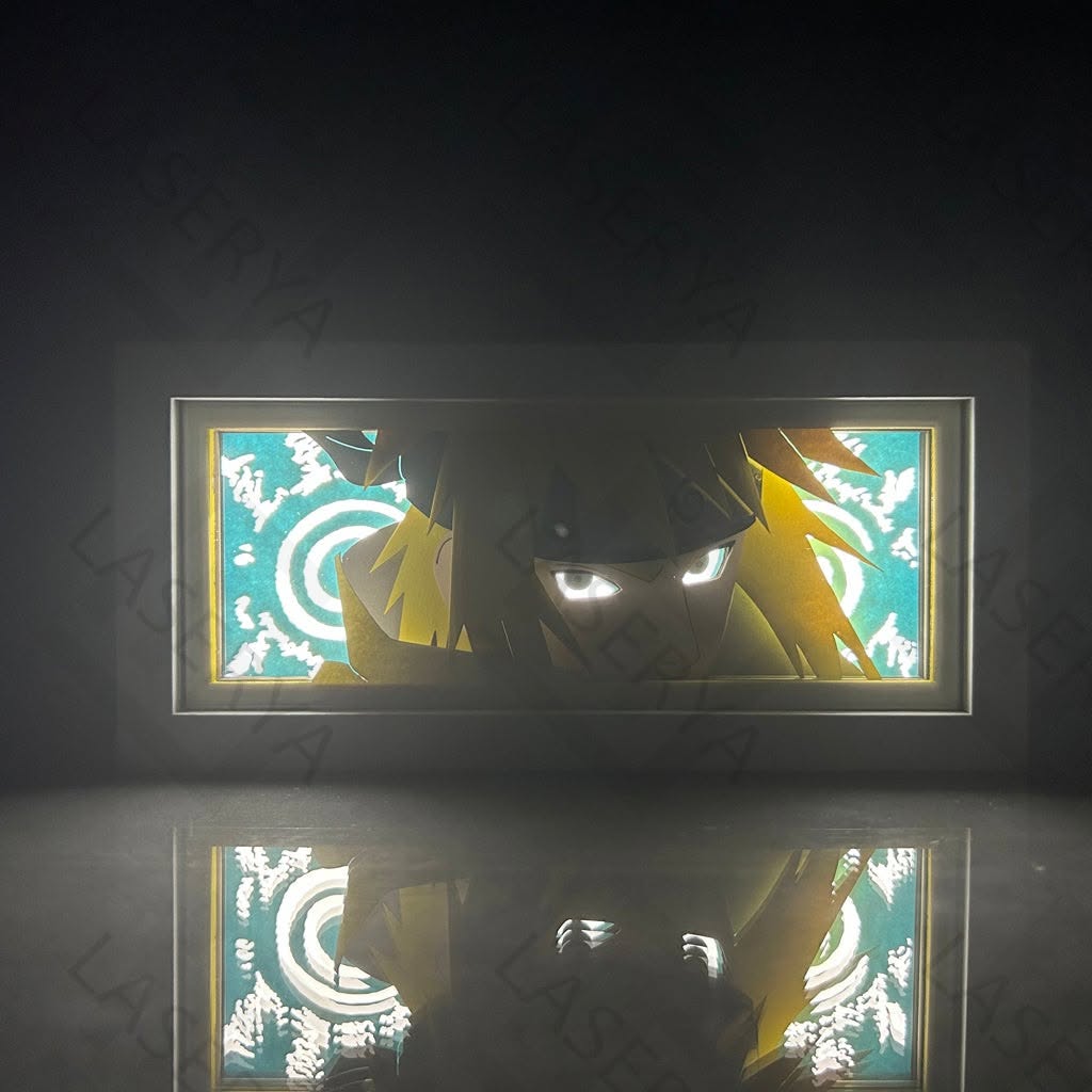 Light Box LED Minato – Naruto ⚡