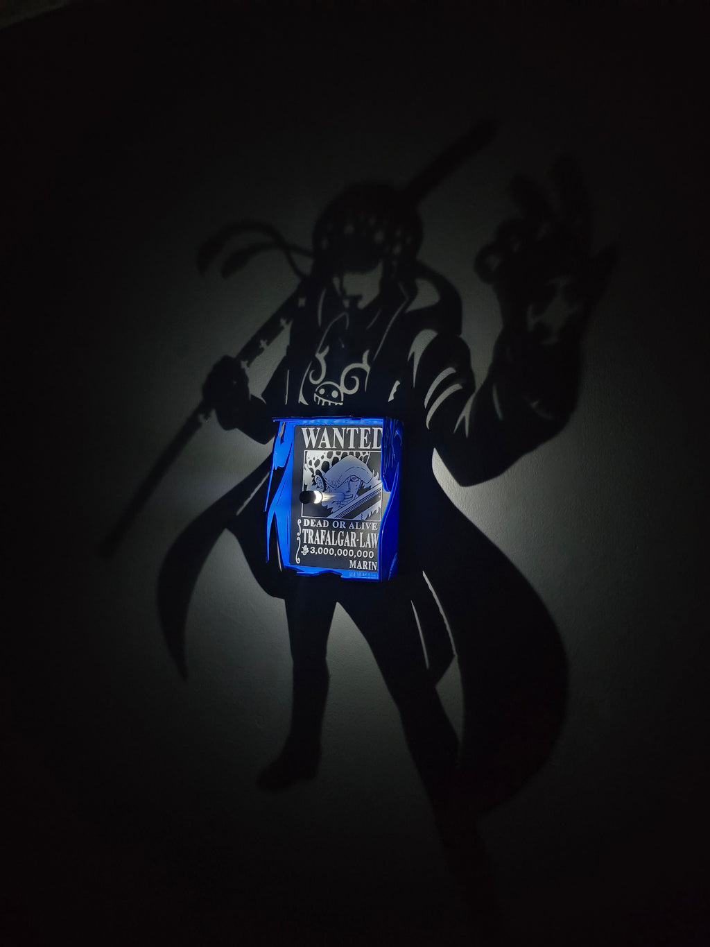 Shadow Box Trafalgar Law – One Piece ⚔️