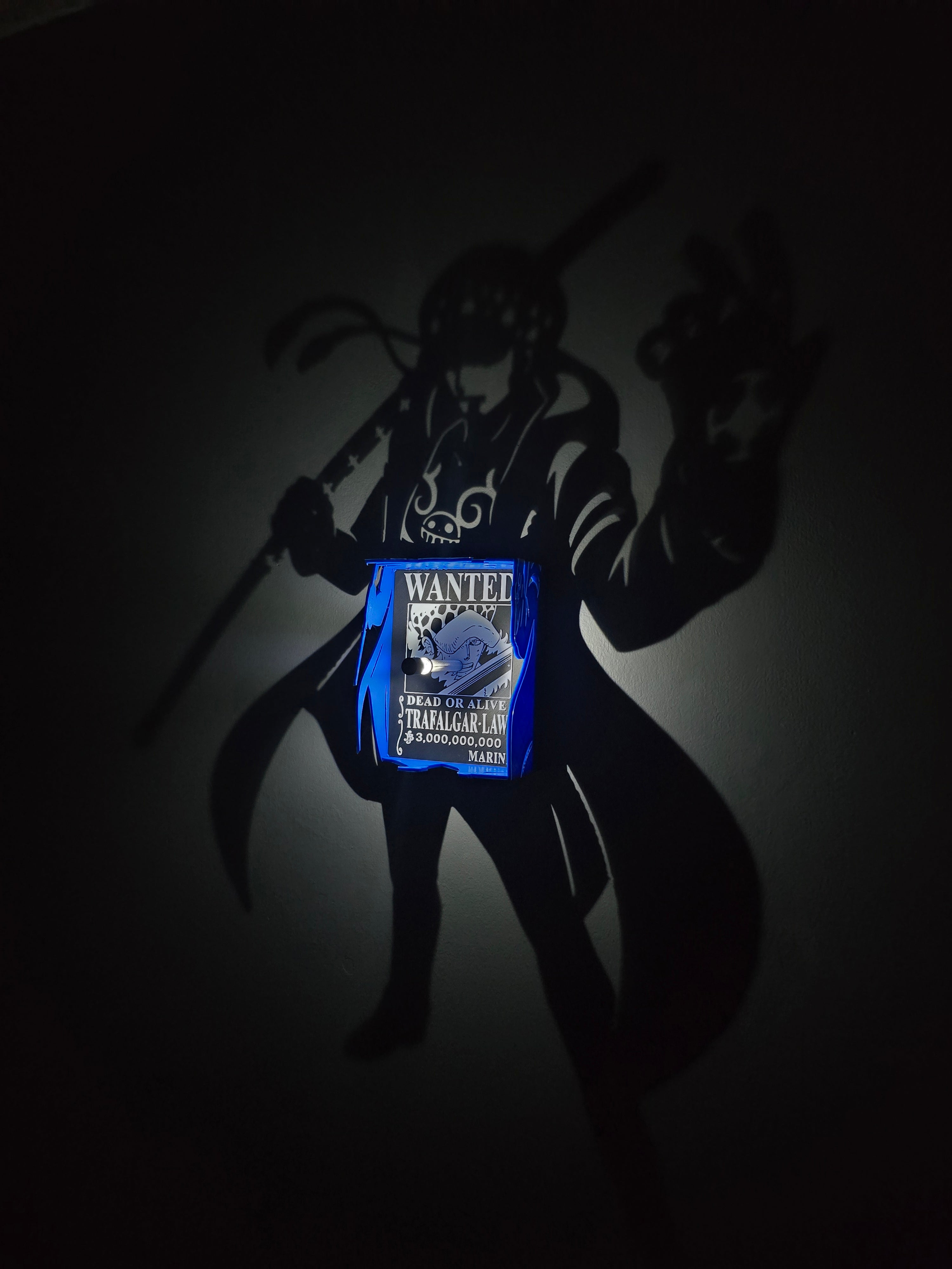 Shadow Box Trafalgar Law – One Piece ⚔️