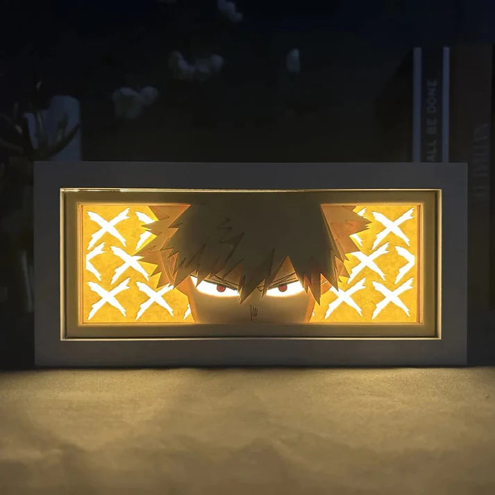 Light Box LED Bakugo – My Hero Academia 💥