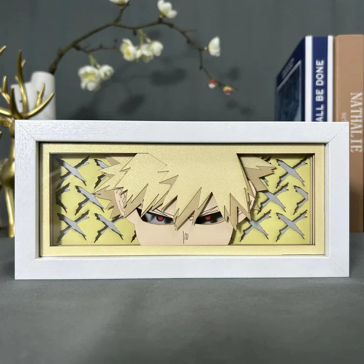 Light Box LED Bakugo – My Hero Academia 💥