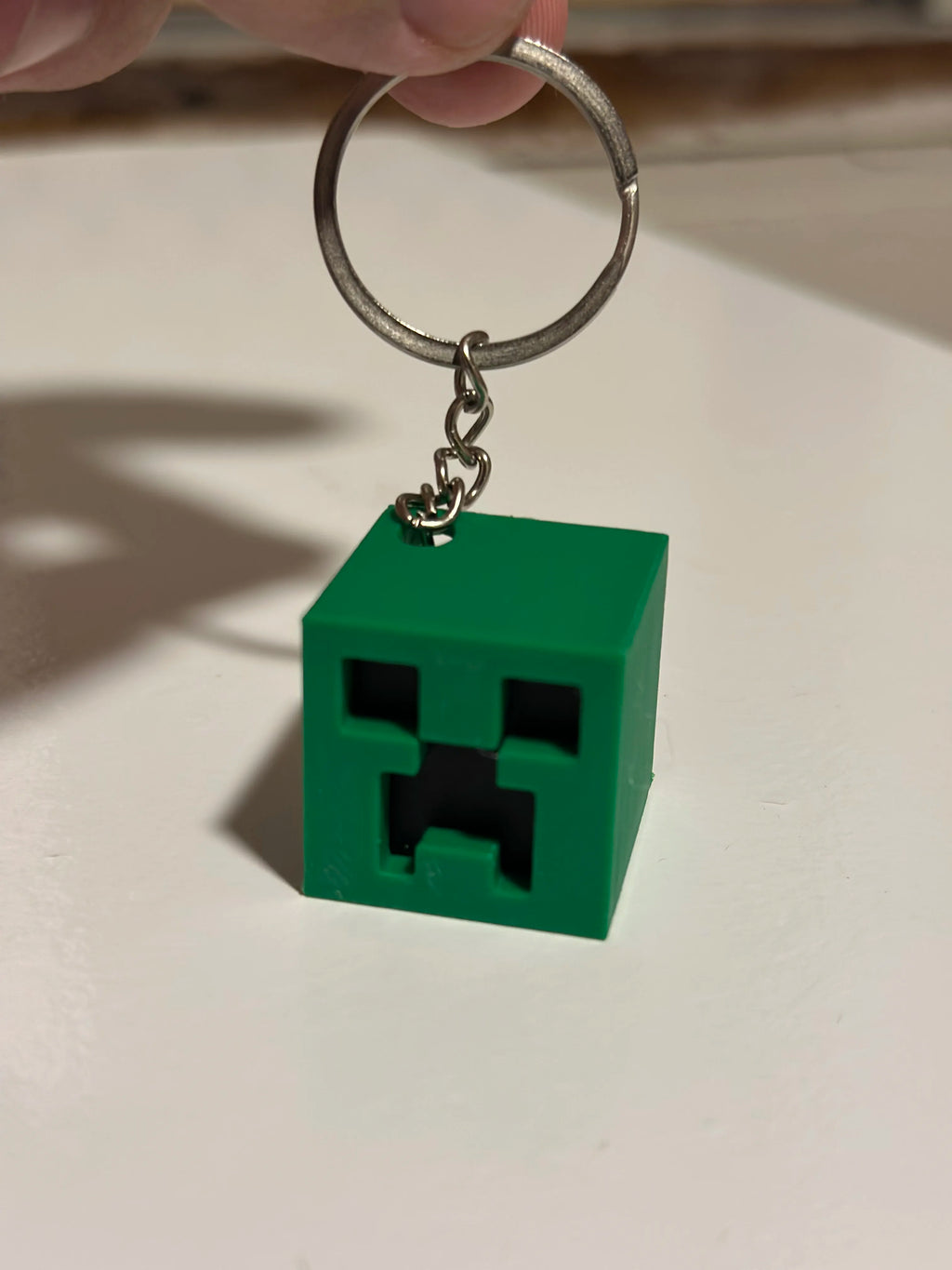 Porte-clés Creeper – Minecraft (lot de 2) 🟩