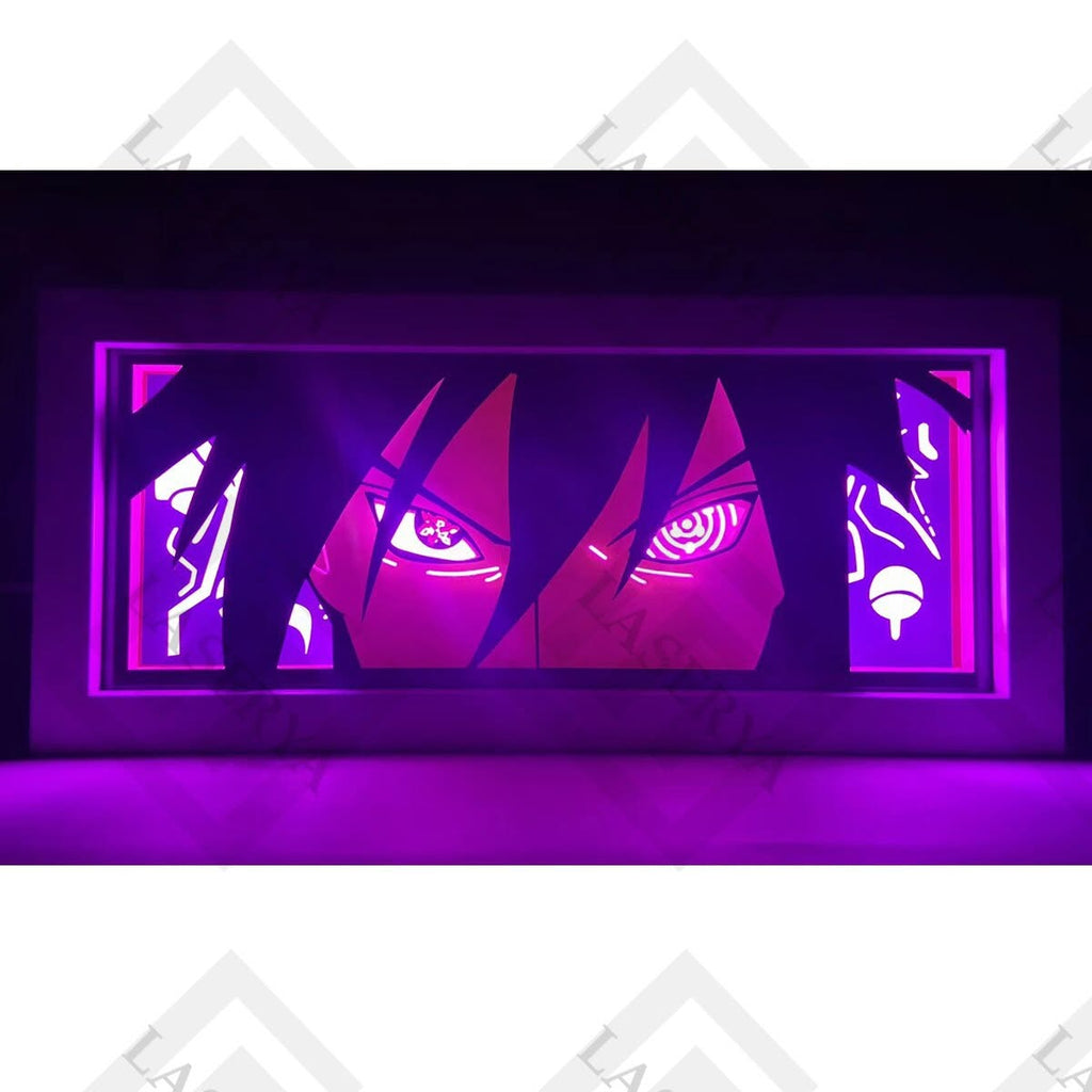 Light Box LED Sasuke – Naruto ⚡