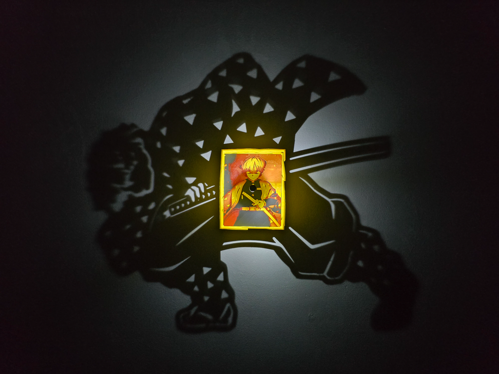 Shadow Box Zenitsu – Demon Slayer ⚡