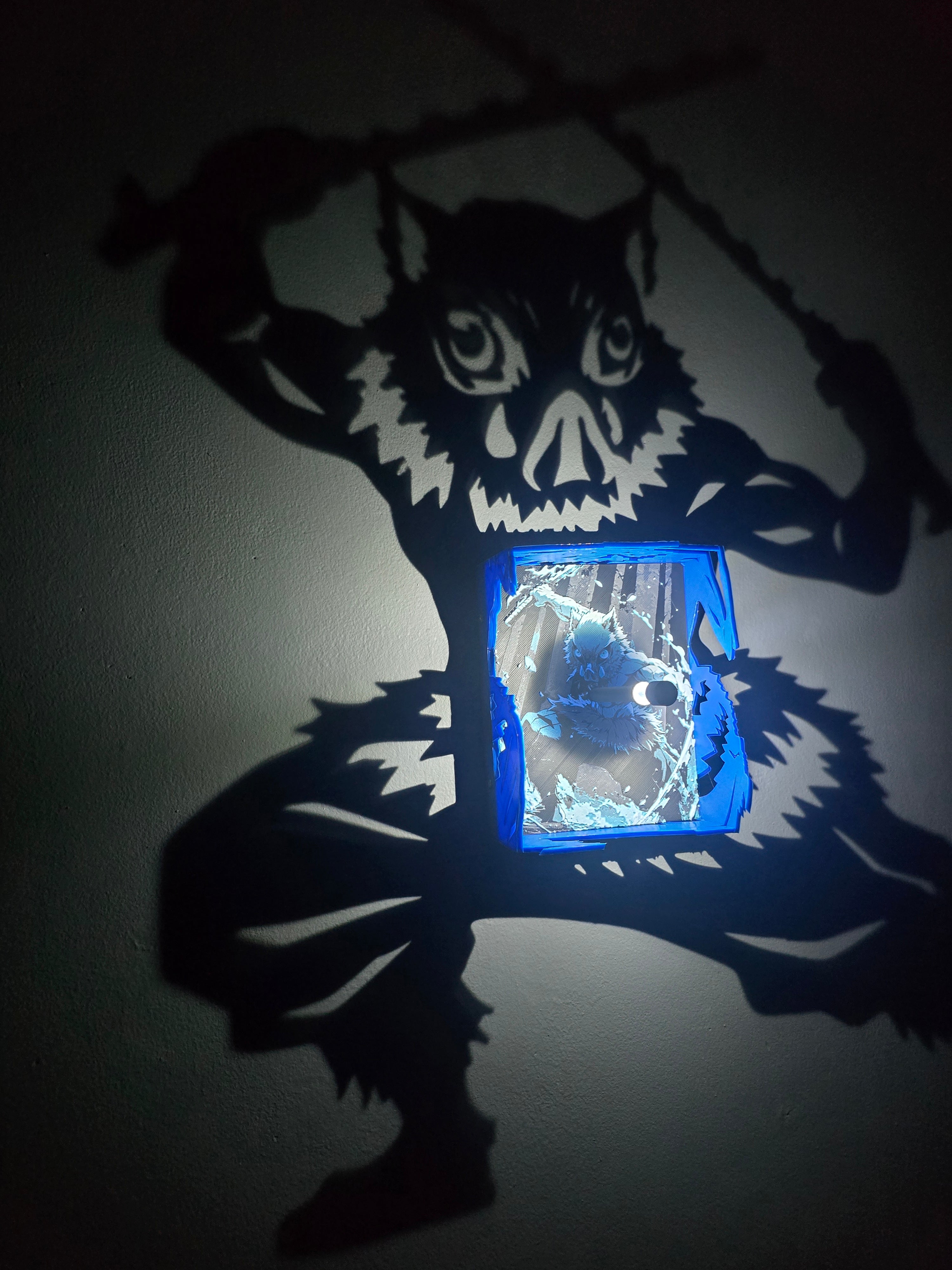Shadow Box Inosuke – Demon Slayer 🐗