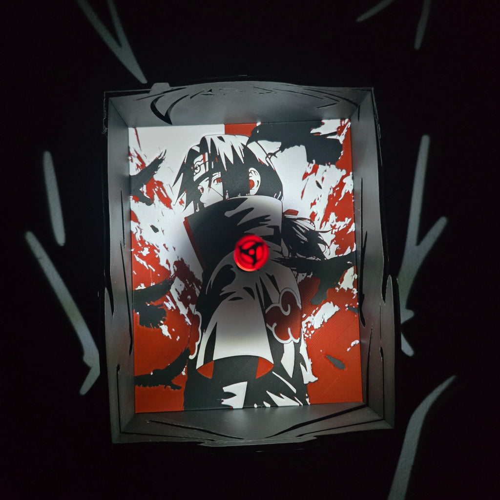 Shadow Box Itachi – Naruto 🔥