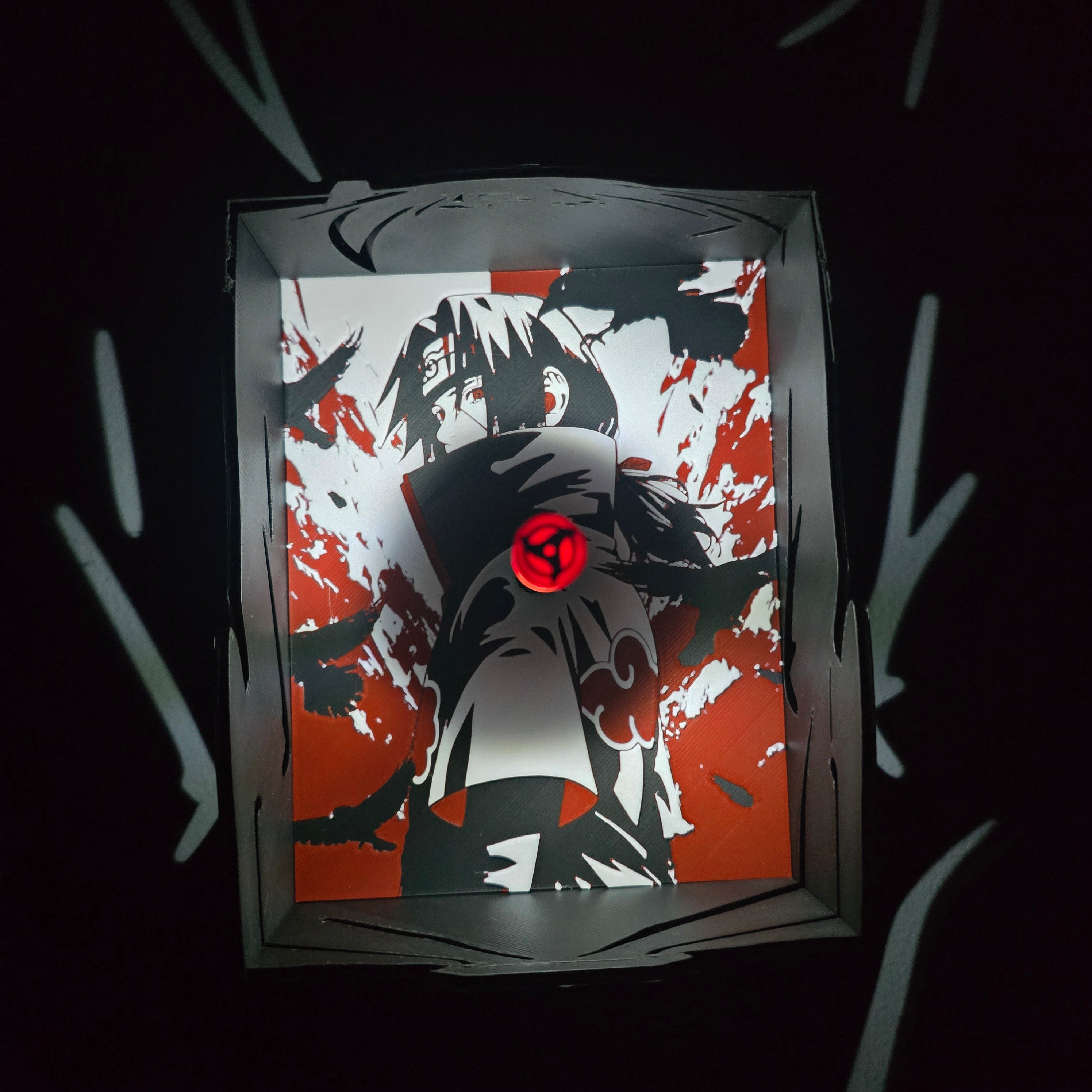 Shadow Box Itachi – Naruto 🔥