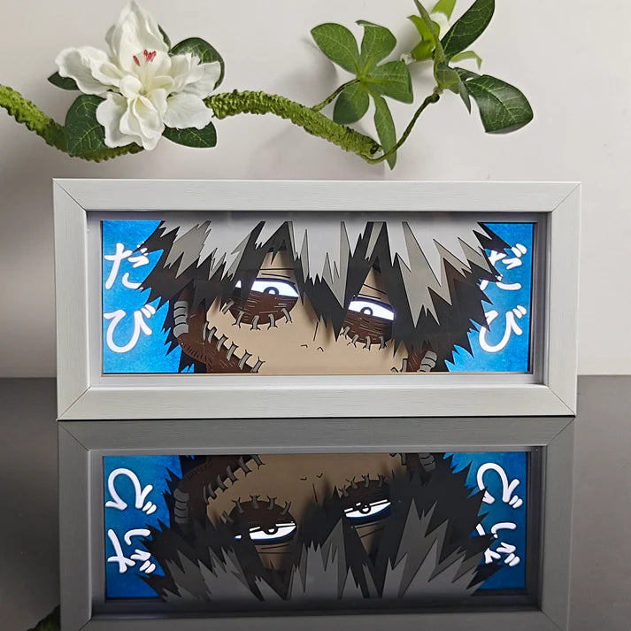 Light Box LED Dabi – My Hero Academia 🔥