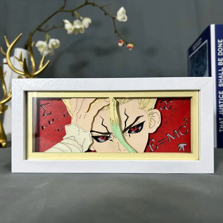 Light Box LED Senku – Dr. Stone 🧪
