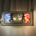 Light Box LED Tanjiro (Mode Démon) – Demon Slayer 👹