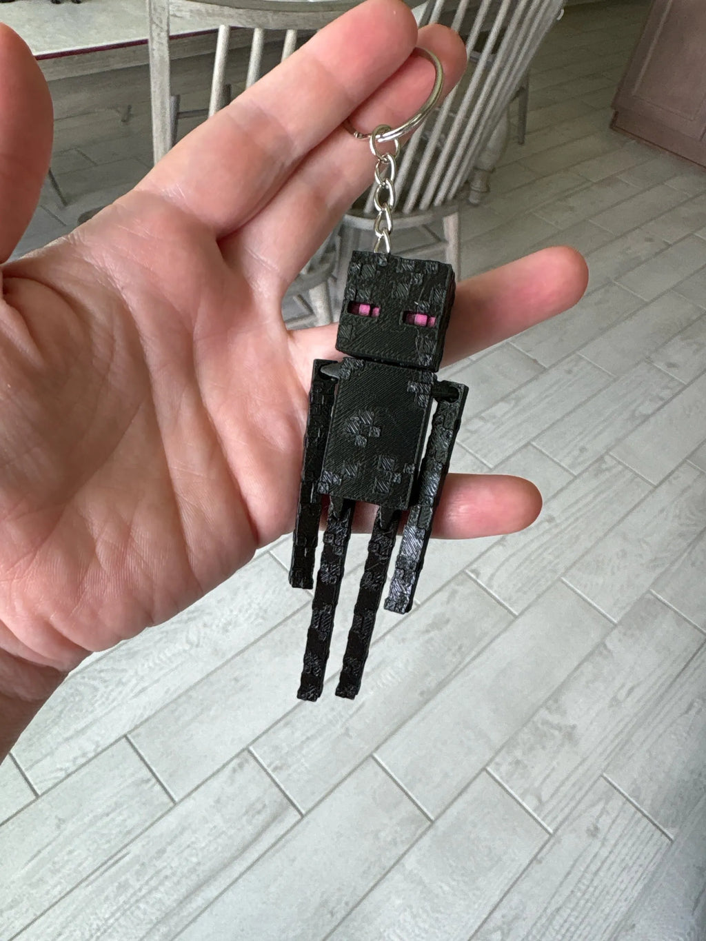 Porte-clé Enderman – Minecraft 🟪 (lot de 2)