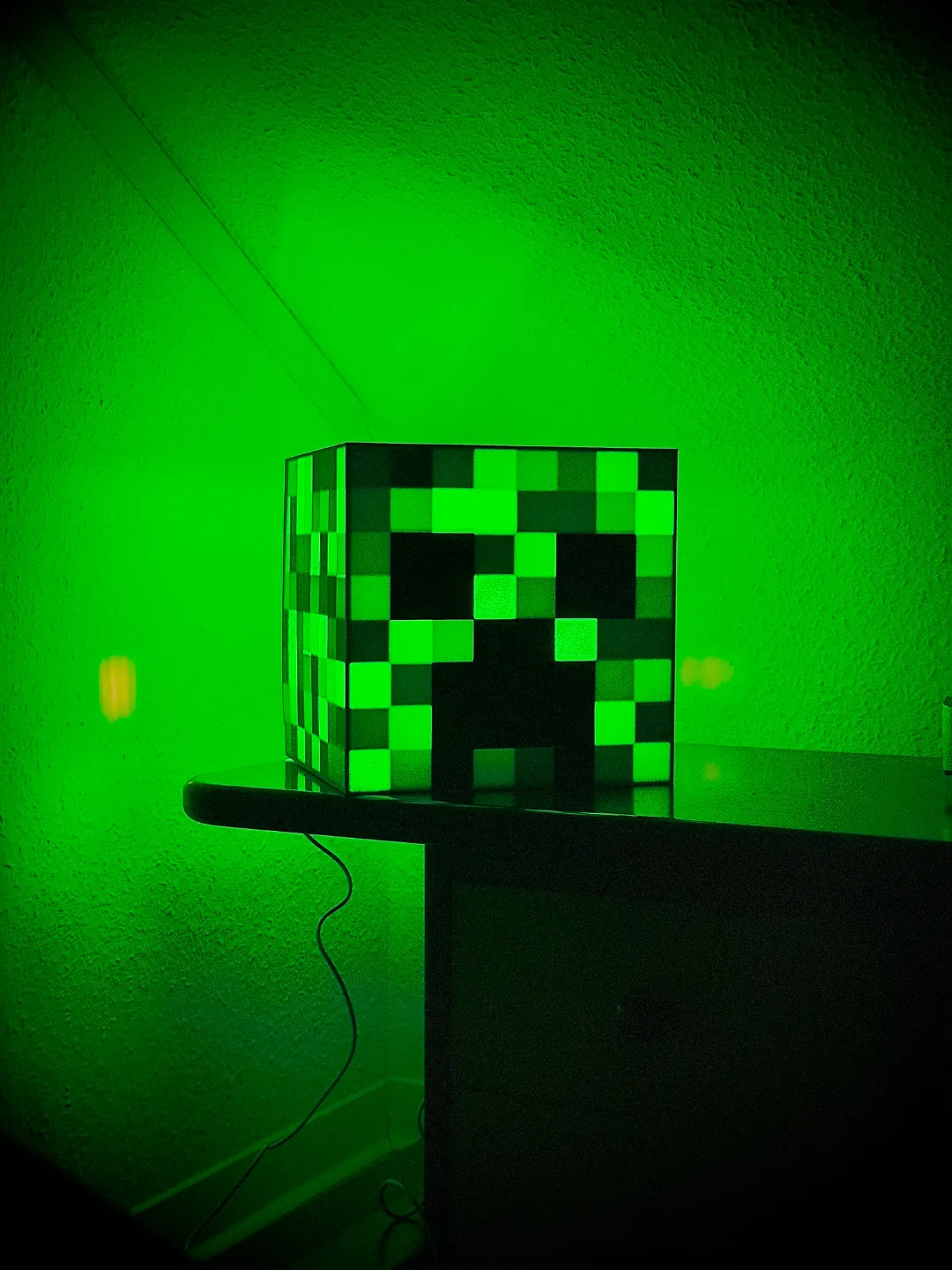Lampe LED Creeper – Minecraft 🟩