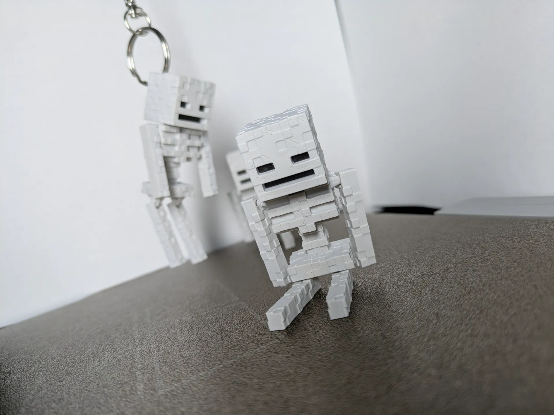Porte-clé Squelette – Minecraft 💀 (lot de 2)