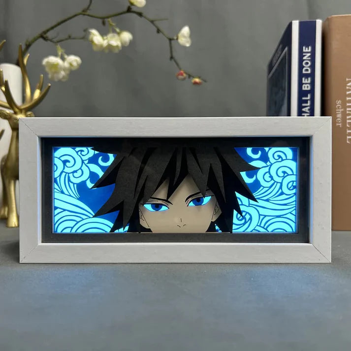 Light Box LED Giyu – Demon Slayer 🌊