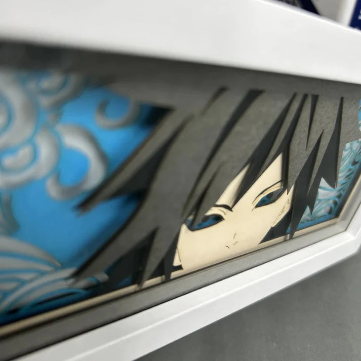 Light Box LED Giyu – Demon Slayer 🌊