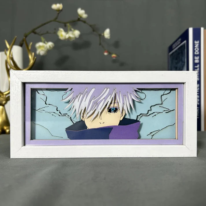 Light Box LED Gojo – Jujutsu Kaisen 🔵