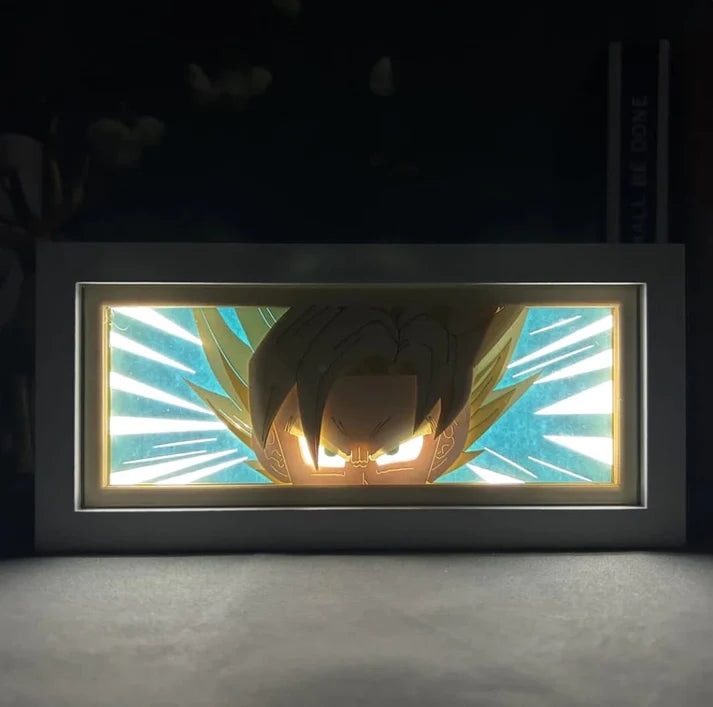 Light Box LED Goku – Dragon Ball ⚡