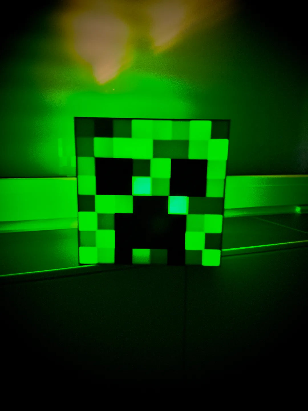 Lampe LED Creeper – Minecraft 🟩