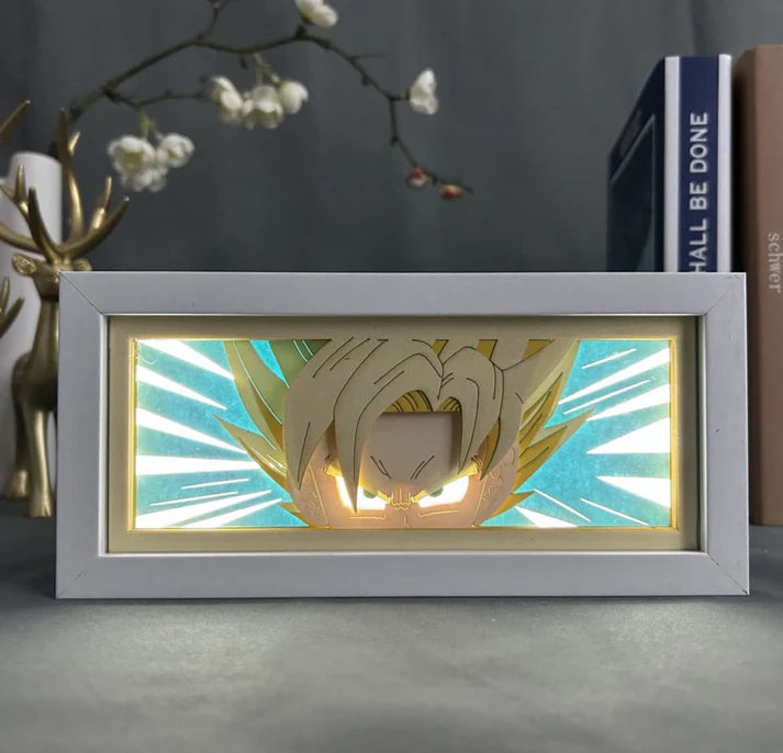 Light Box LED Goku – Dragon Ball ⚡