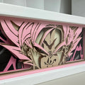 Light Box LED Goku Rosé – Dragon Ball 🌸