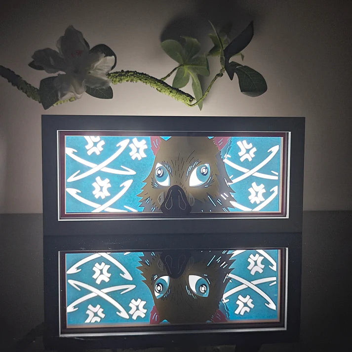 Light Box LED Inosuke – Demon Slayer 🐗