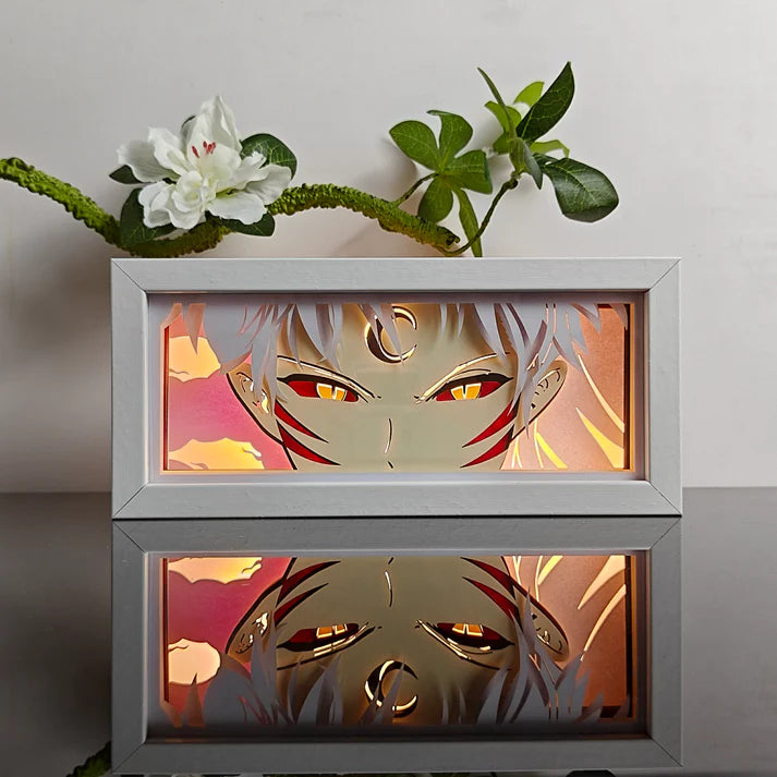Light Box LED Inuyasha &amp; Sesshomaru 🐕