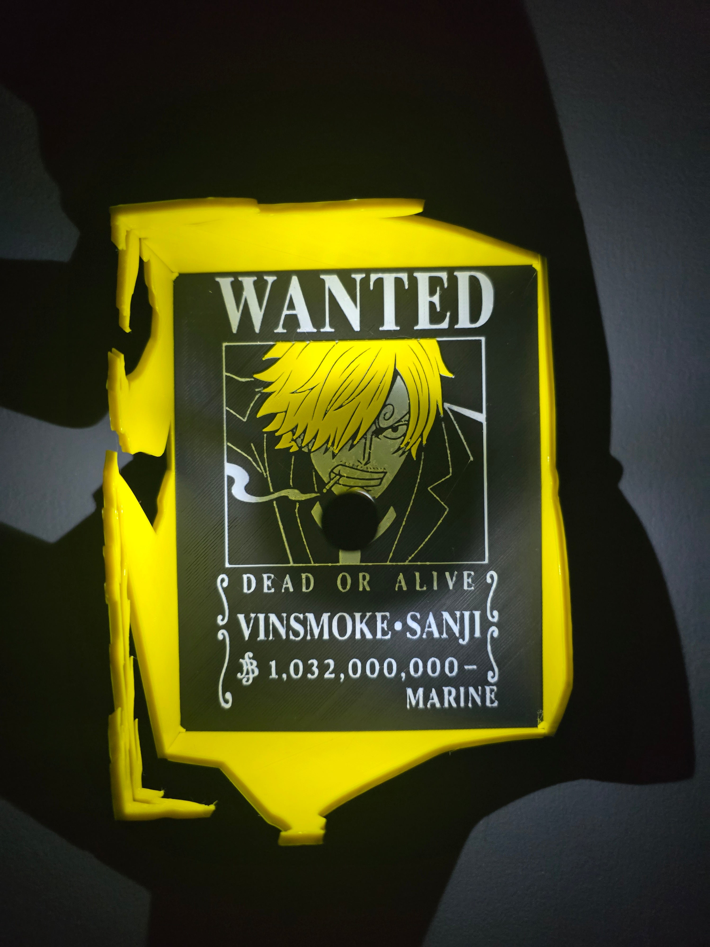 Shadow Box Sanji – One Piece 🔥🦵