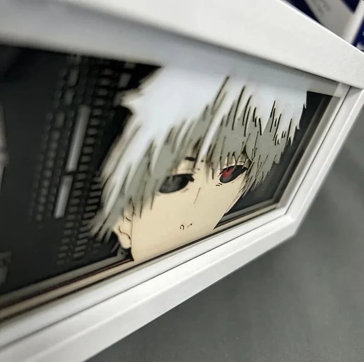 Light Box LED Kaneki – Tokyo Ghoul 🩸