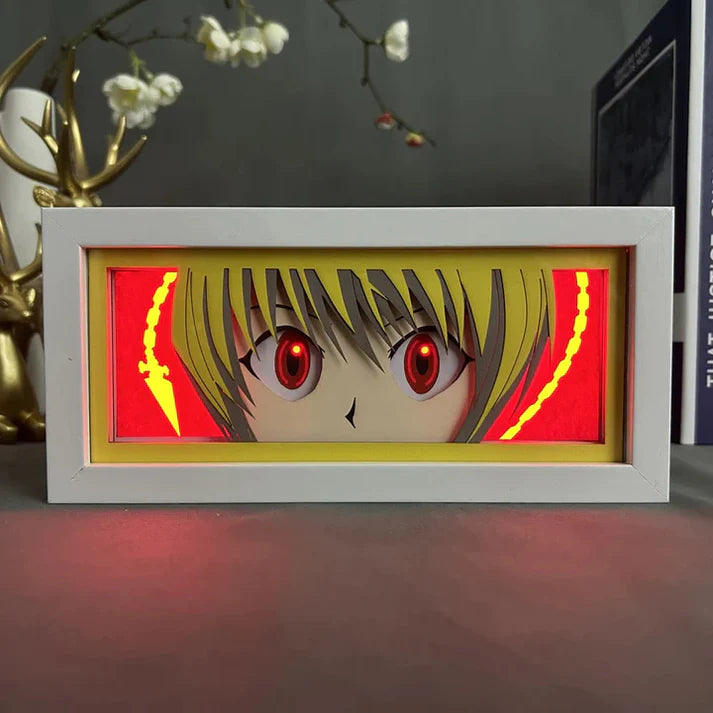 Light Box LED Kurapika – Hunter x Hunter ⛓️