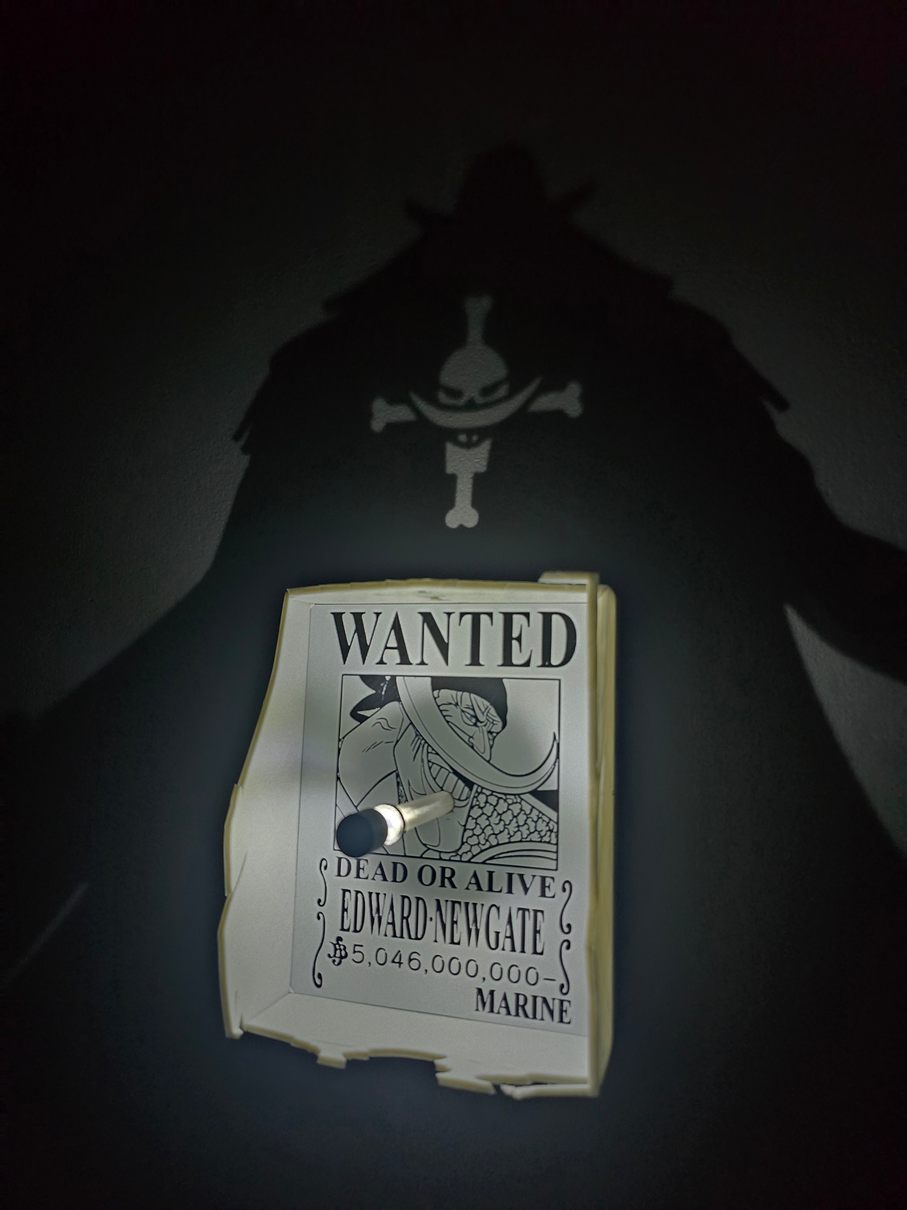Shadow Box Barbe Blanche – One Piece ⚔️